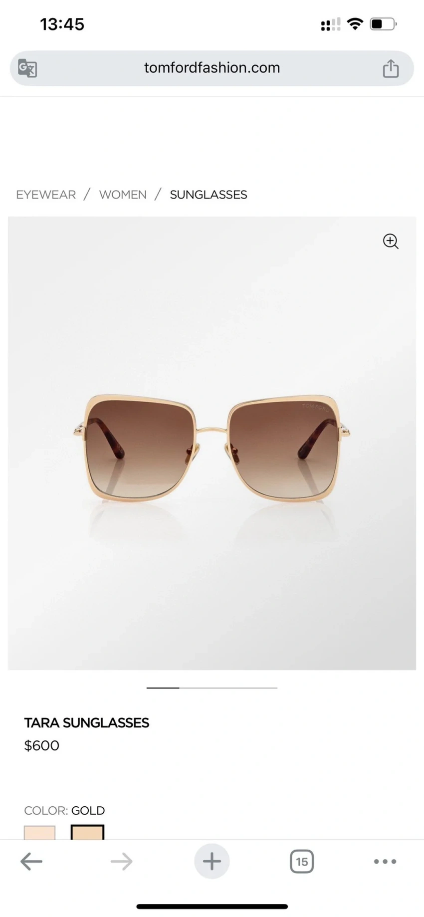 Tom Ford TF1319 Sunglasses Unisex – Wholesale Optical Frames Supplier