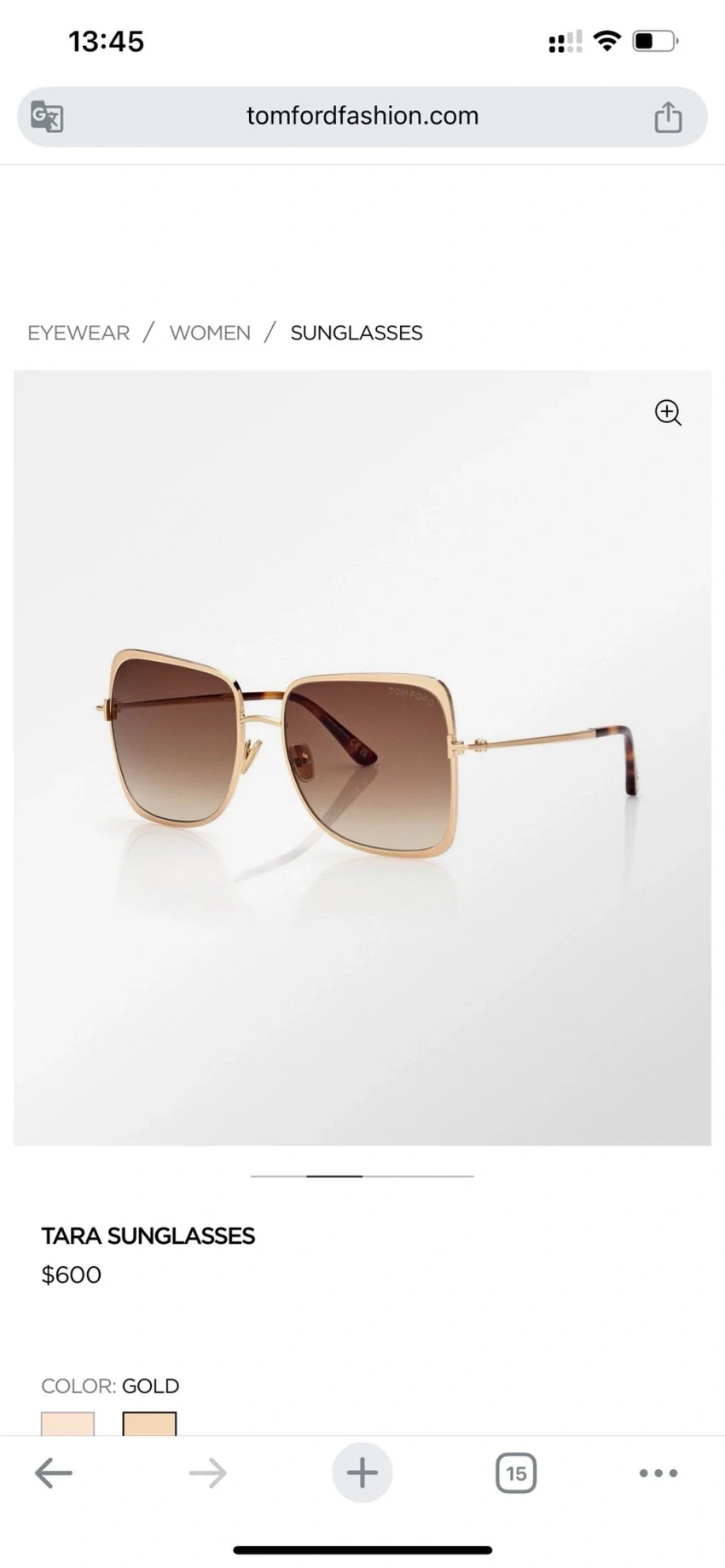 Tom Ford TF1319 Sunglasses Unisex – Wholesale Optical Frames Supplier